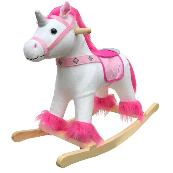 Brand new rocking horse unicorn with cow boy song&neigh and clop - Picture 2 of 5